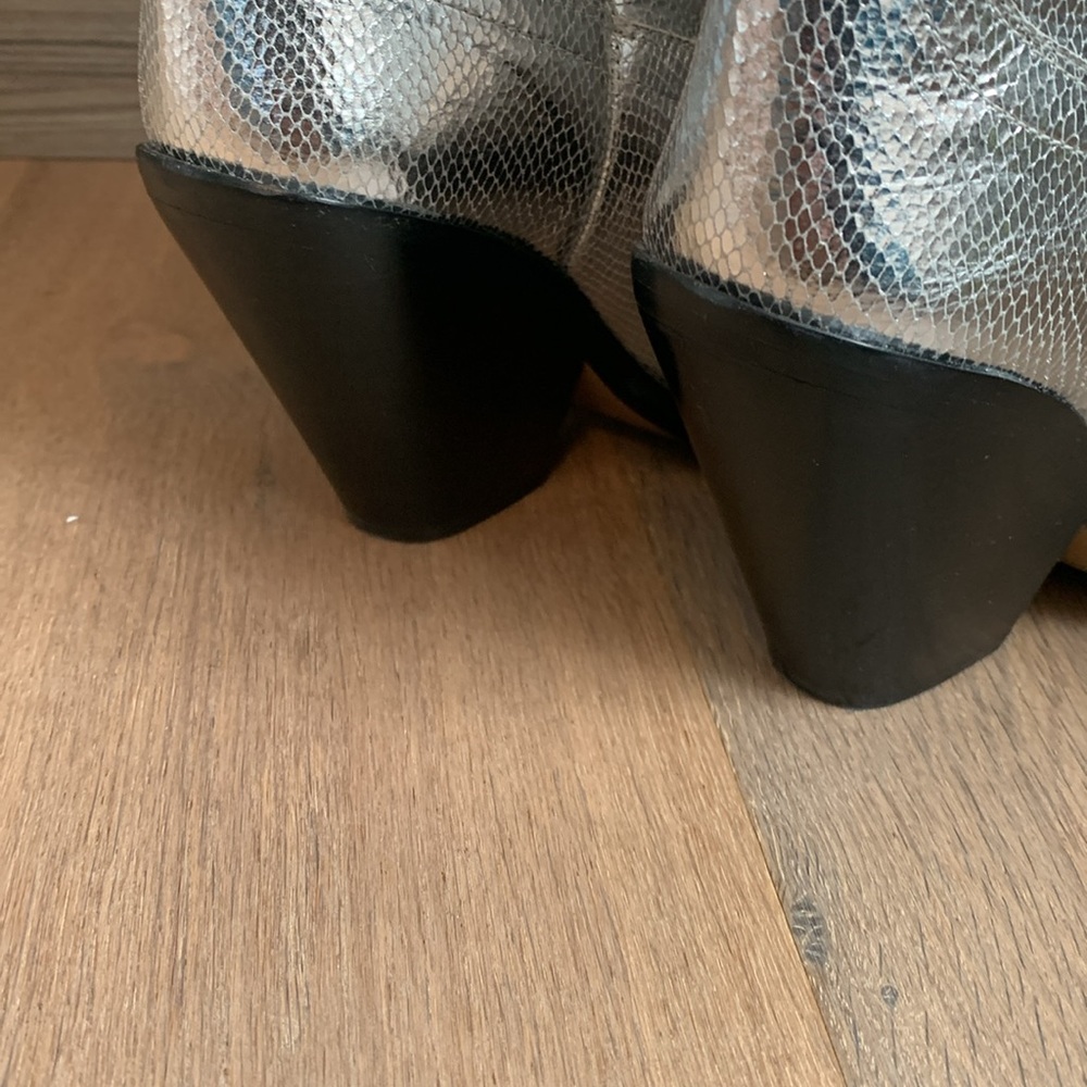 Isabel Marant western silver metallic boot eu40 - Picture 8 of 13